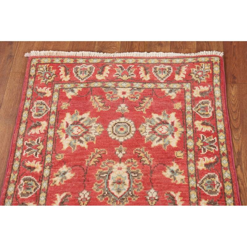 Oushak Oriental Runner Rug Handmade Wool Carpet - 2'0" x 6'0"