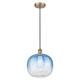 Option Antique Brass / Sapphire Blue