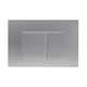 Option Chrome Square - Push Plates (Plastic)