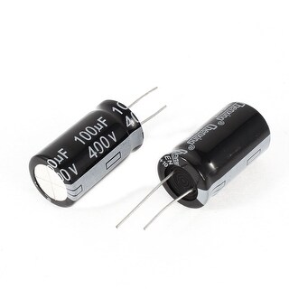 4-Pack Panasonic 33μF 400V Radial Electrolytic Capacitors - EEUEB2G330