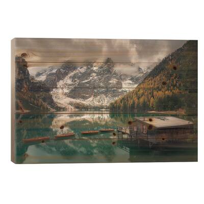 You Better Breathe While ThereaS Still Time Print On Wood by Thomasdefranzoni - Multi-Color