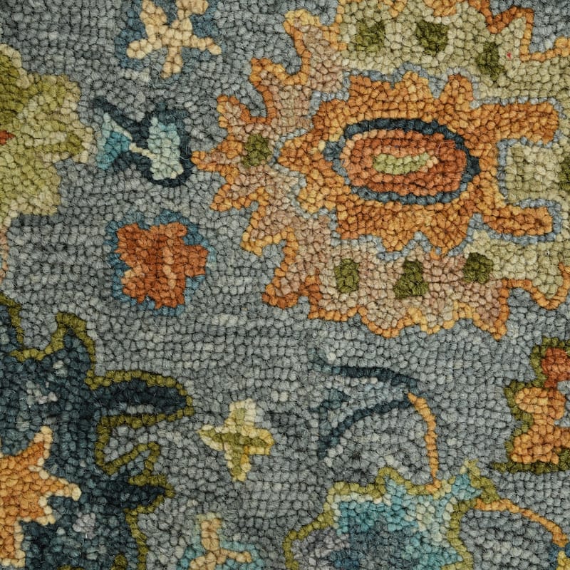 Empress Gray Traditional Hand-Hooked Area Rug 2' x 3'