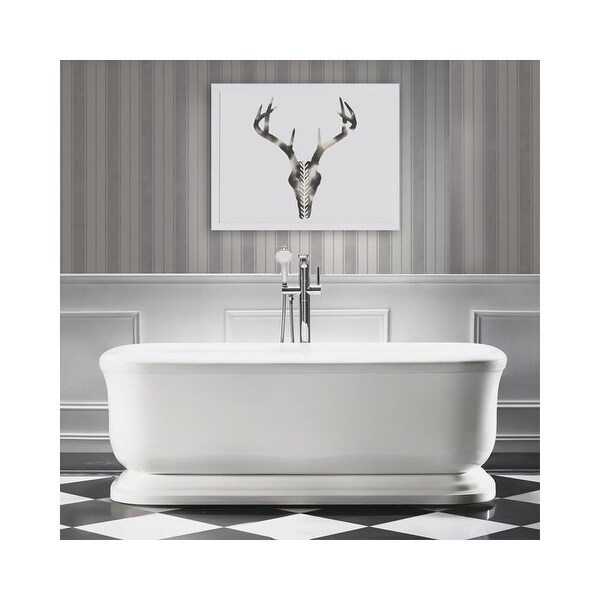 freestanding acrylic tub miseno mt6732fsr 67 shop freestanding acrylic tub miseno mt6732fsr 67 shop