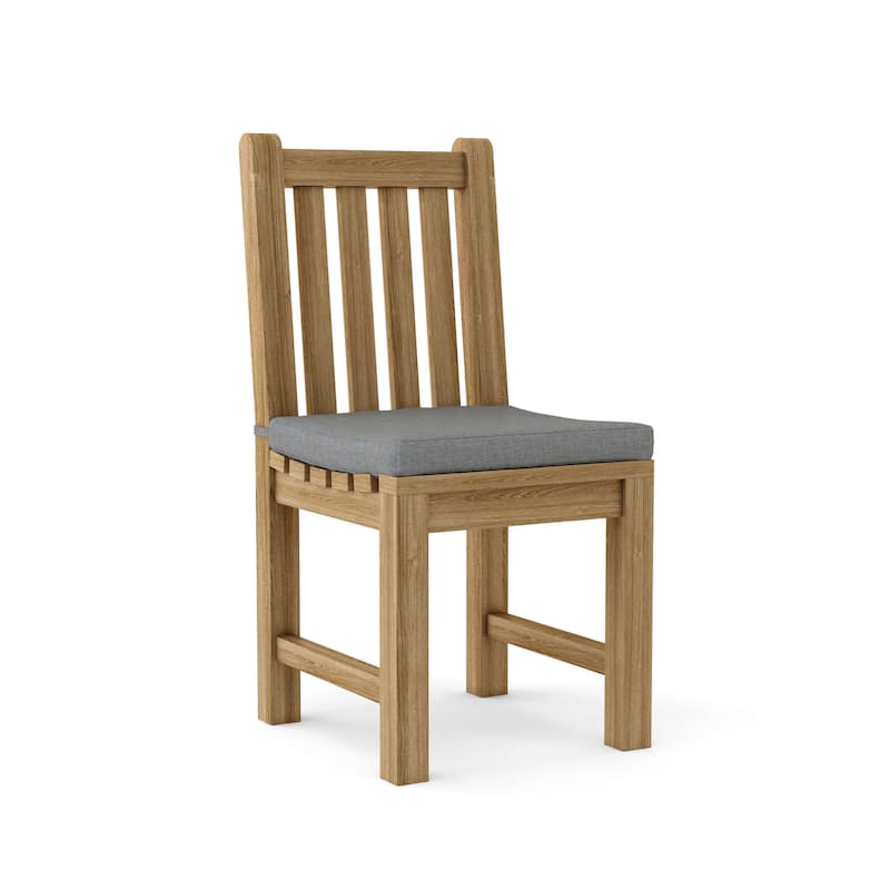 Braxton Teak Outdoor Dining Chair - N/A