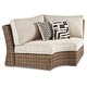 preview thumbnail 7 of 9, Signature Design by Ashley Beachcroft Beige Outdoor Sectional