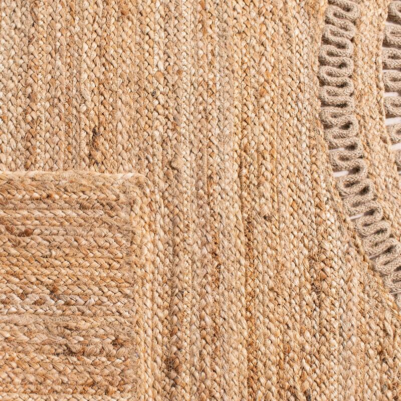 SAFAVIEH Handmade Natural Fiber Reveca Casual Solid Jute Rug