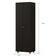 preview thumbnail 11 of 12, 23.6" W 70.9"High Shoe Cabinet, 8 Floors, Three Adjustable Boards