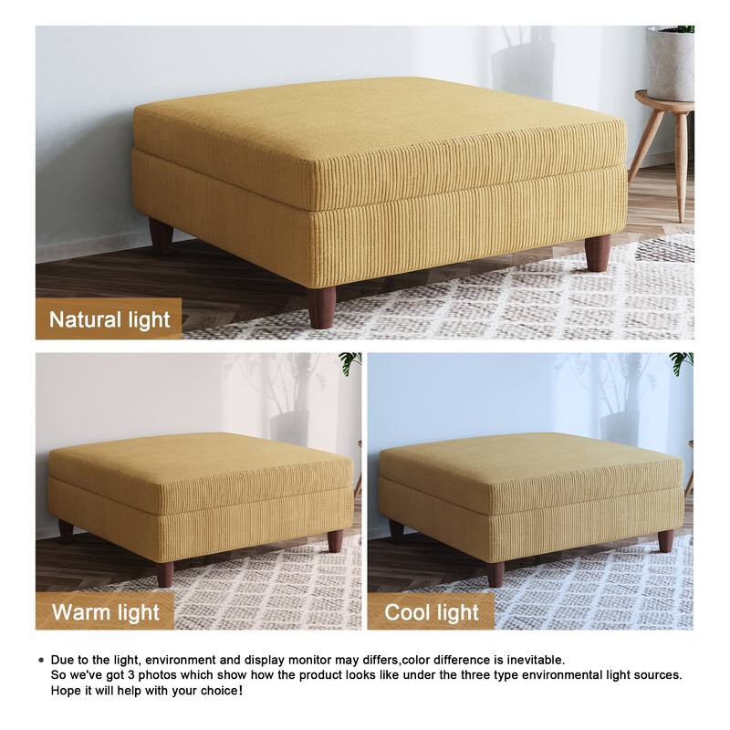 Free Combination Multi-Shaped Corduroy Sofa Modular