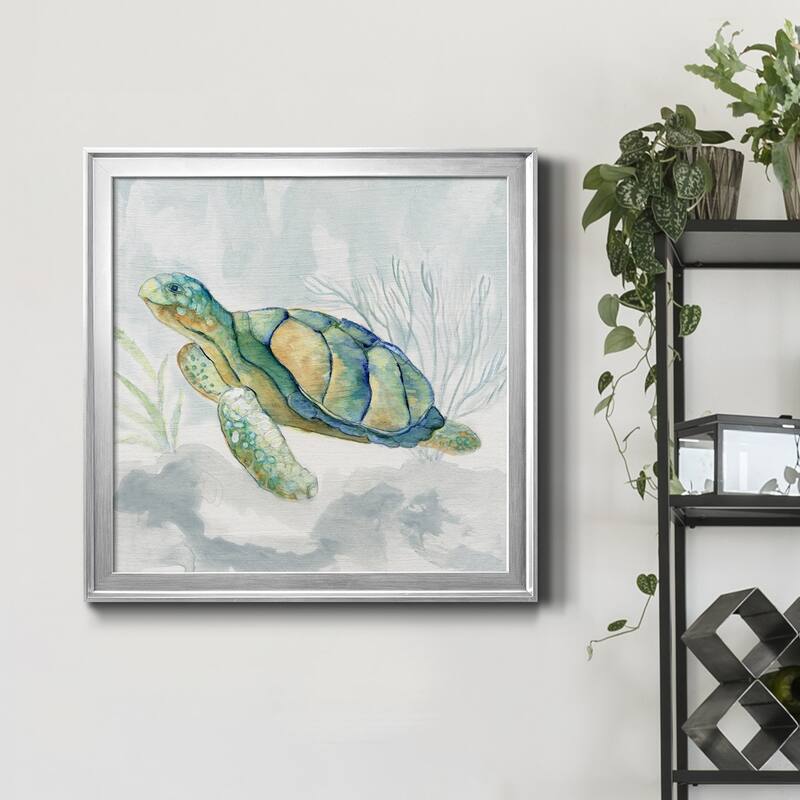 Jungle Tiger-Framed Canvas - Ready to Hang