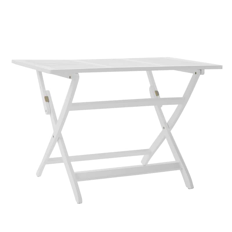Positano Outdoor Acacia Wood Folding Dining Table by Christopher Knight Home - 43.50"L x 27.50"W x 29.75"H