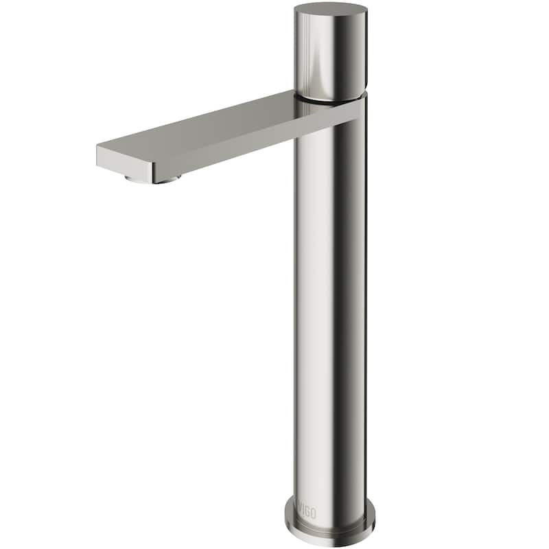 VIGO Gotham 12" H Single Handle Single Hole Bathroom Vessel Faucet
