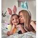 preview thumbnail 4 of 4, DolliBu Easter Super Soft Plush Sitting Rainbow Unicorn with Carrot - 10 inches