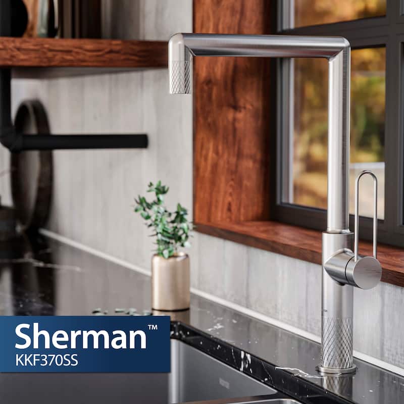 Karran USA KKF370 Sherman 1.8 GPM Single Hole Kitchen Faucet