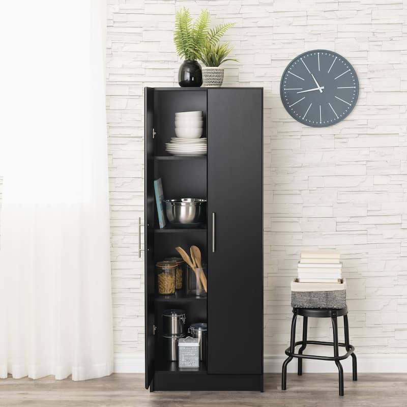 Prepac Elite Deep Storage Cabinet with Adjustable Shelves for Garage - 24" W x 65" H x 16" D