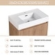 preview thumbnail 47 of 61, BNK 24/30/48/60 inch Freestanding Resin Sink Bathroom Vanity with Soft Close Door and Adjustable Shelf