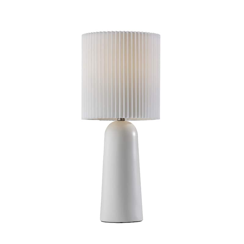 Callie Table Lamp - White