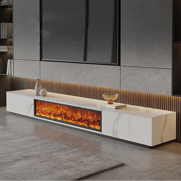 JASIWAY Affordable Luxury Rectangle TV Stand - Bed Bath & Beyond