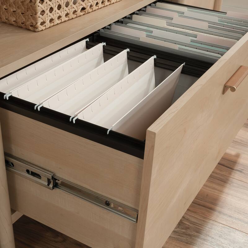 Engineered Wood Scandinavian Storage Credenza with Multi-Room Storage, Brown - 66.73" W × 20.47" D × 29.88" H