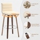 preview thumbnail 82 of 198, 26"/29" Faux Leather Swivel Bar/Counter Stools, Set of 2/3