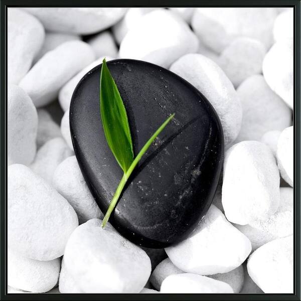 Shop Easy Art Prints Photoinc Studio S Zen Stone Premium Canvas Art On Sale Overstock