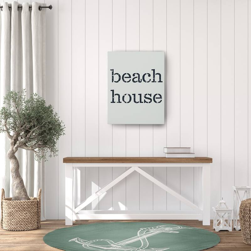 Anchored Nautical Chenille Rug