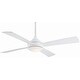 preview thumbnail 2 of 2, Minka Aire Aluma Wet LED 4 Blade 52 Inch LED Ceiling Fan