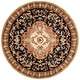 preview thumbnail 72 of 82, SAFAVIEH Handmade Classic Hazelle Traditional Oriental Wool Rug 6' Round - Black/Beige - Round