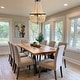 preview thumbnail 2 of 6, Farmhouse Wood Beaded Chandelier Modern Light