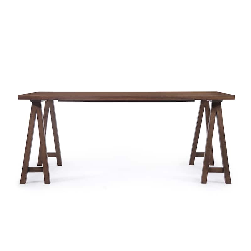 Sabine Rectangle Wood Farmhouse Dining Table by Christopher Knight Home