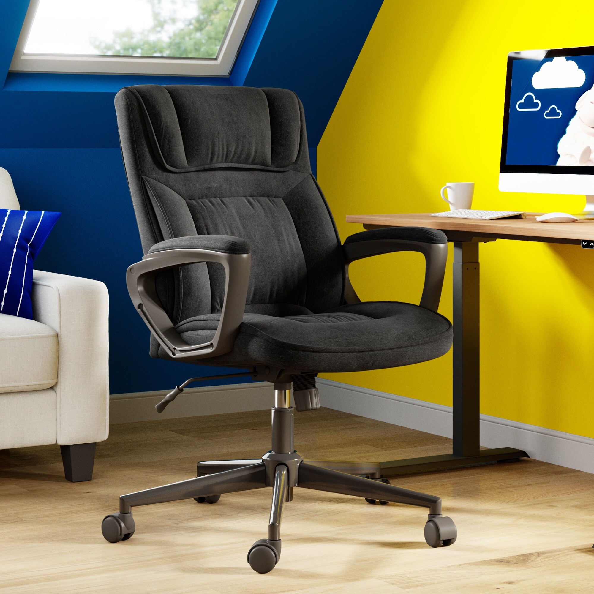 Serta office chair with lumbar 2025 support
