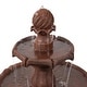 preview thumbnail 15 of 34, Sunnydaze Two Tier Solar-on-Demand Fountain, 35 Inch Tall - 35-Inch
