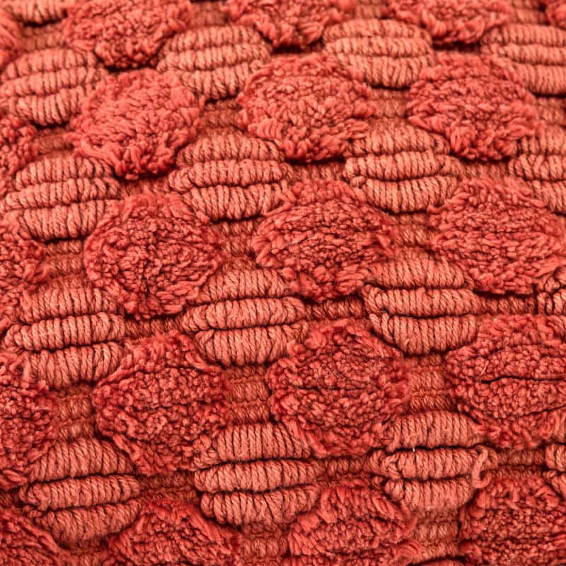 Rizzy Home Woven Textured Solid Throw Pillow
