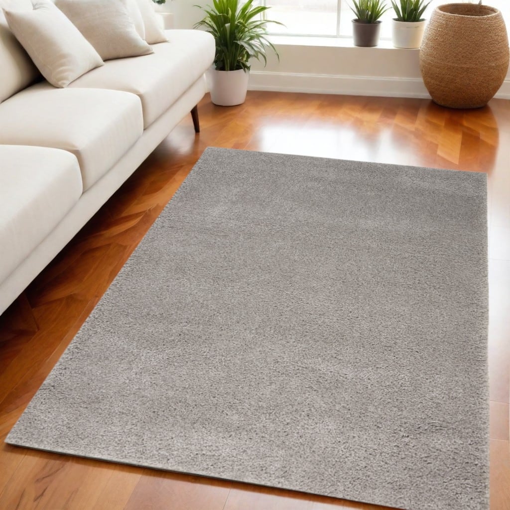 Janey Power Loomed Non Skid Stain Resistant Soft Area Rug By HomeRoots - 87' X '63' X '1.54