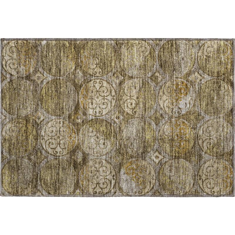 Premium Washable Super Soft Traditional Scroll Mayfield Rug