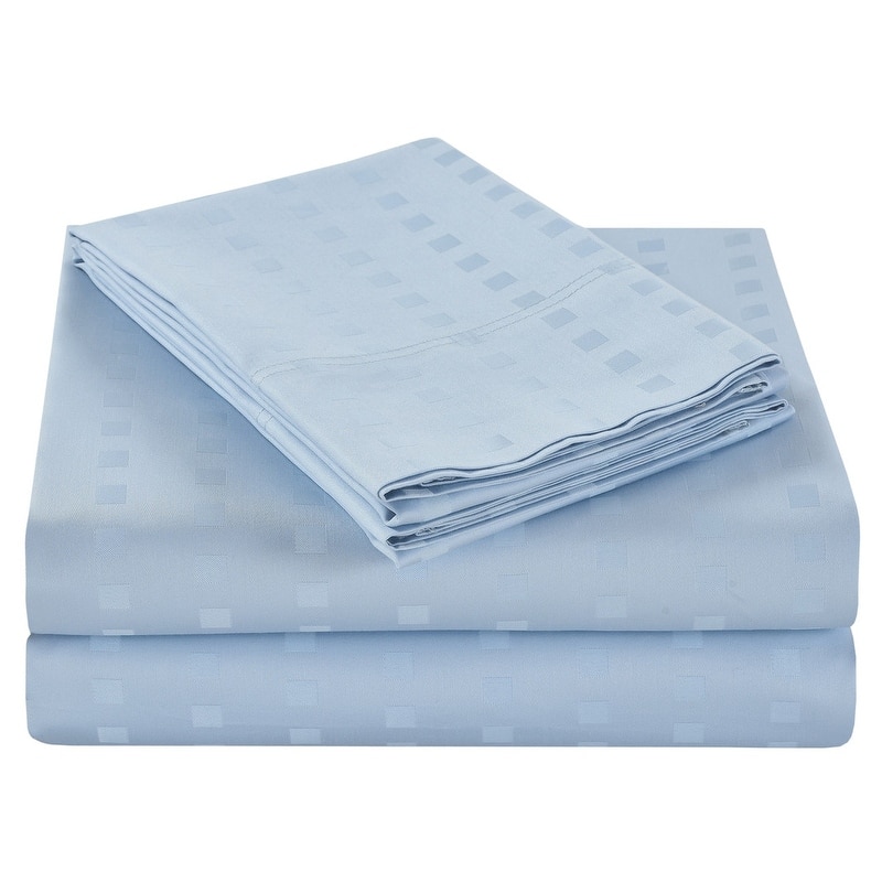 Home Sweet Home Dream Striped 1200 TC Egyptian Cotton Deep Pocket Bed Sheet Set