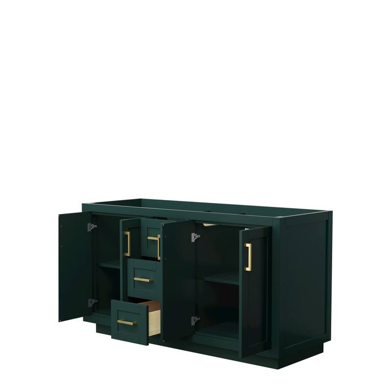 Miranda Double Bathroom Vanity Cabinet, No Mirror