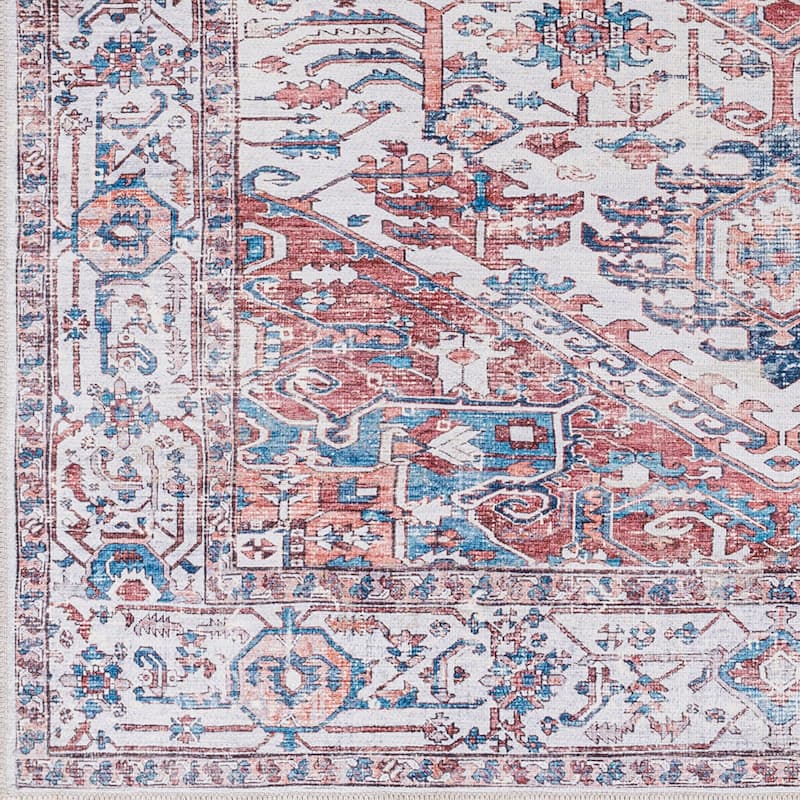 Livabliss Ariane Vintage Persian Printed Washable Area Rug
