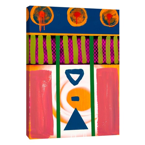 PTM Images 9-108850 PTM Canvas Collection 10" x 8" - "Lenticular H" Giclee Abstract Art Print on Canvas