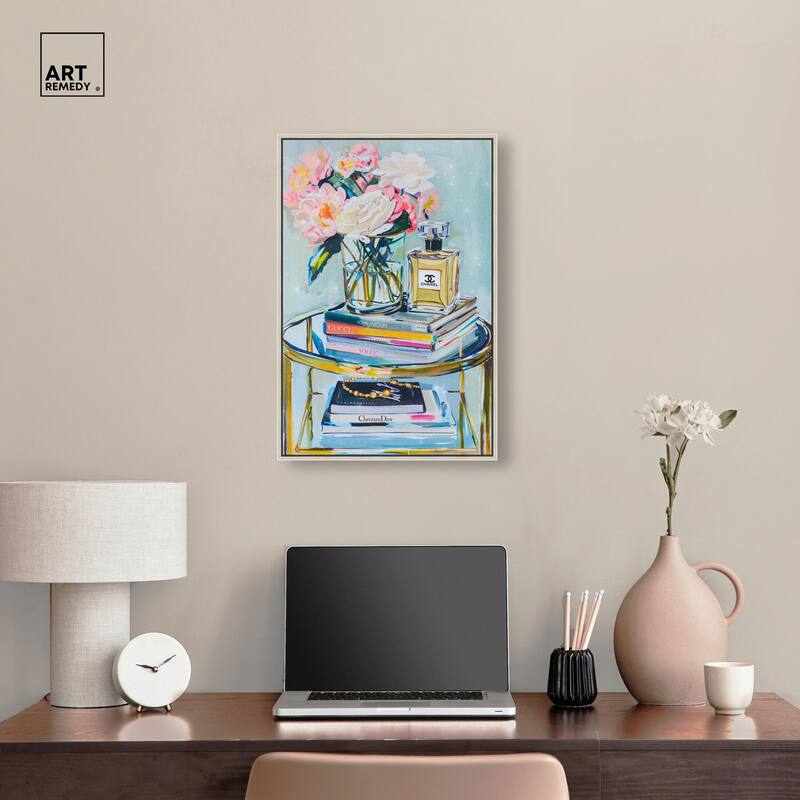 Glass Stand Glam Canvas by Art Remedy