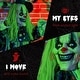preview thumbnail 5 of 8, 6.1' Life Size Halloween Animatronic Circus Clown, Sound and Motion Activated with Light Up Eyes, Talking and Laughter