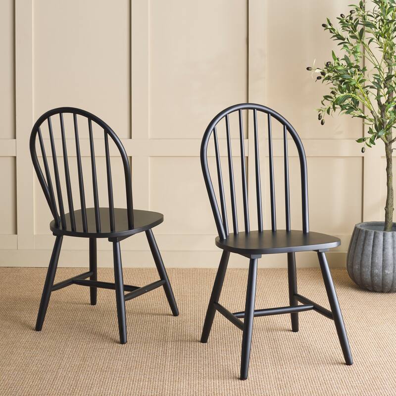 SAFAVIEH HOME Omaha Dining Chair (Set of 2) - 18"W x 18"D x 36"H