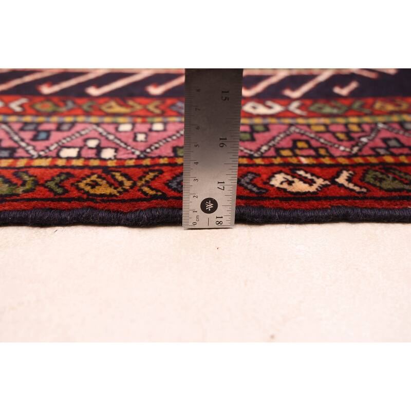 ECARPETGALLERY Hand-knotted Melis Vintage Dark Copper Wool Rug - 4'1 x 5'8