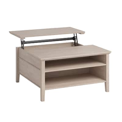 Lift-top Coffee Table, Brown finish,Lift-top design with spacious surface for work or leisure