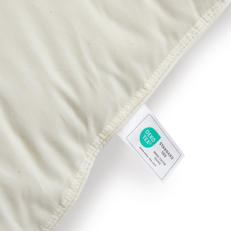 2 Pack 300TC White Down Medium Support Bed Pillows for Side & Back Sleepers with 100% Cotton Fabric