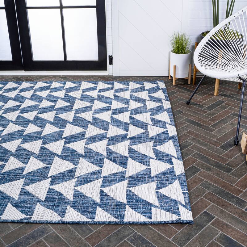 JONATHAN Y Marokko Modern Tribal Geometric Indoor/Outdoor Area Rug