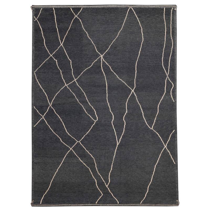 ECARPETGALLERY Hand-knotted Pak Finest Marrakesh Dark Teal Wool Rug - 9'1 x 12'1