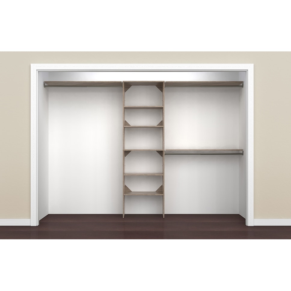 ClosetMaid SuiteSymphony 25-inch Wide Angled Shoe Shelves (Set of
