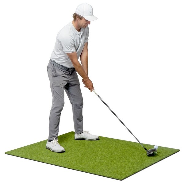 outdoor golf hitting mat