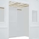 preview thumbnail 10 of 35, House Loft Bed With Ladder and Wardrobe