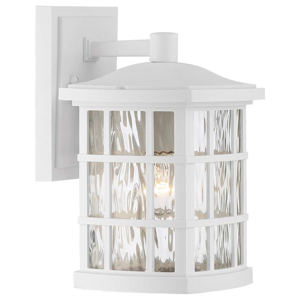 Bellevue Cambria 1 Light 11" Tall Outdoor Wall Sconce with Clear Water